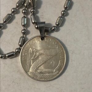 2023 Dont Tread On Me Coin Troy Ounce .999 Pure AG Necklace